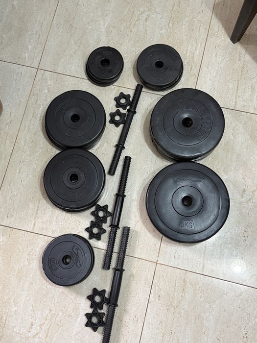 Set de gantere reglabile 38kg
