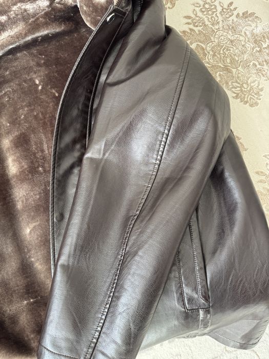 Мужская зимняя дублёнка