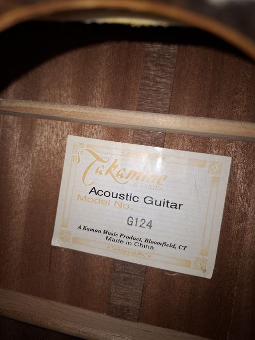 Takamine G124 класическа китара