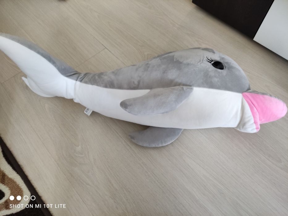 Плюшен делфин нов