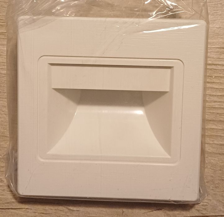 Spot led scara hol cu senzor 1w/4000k Moon alb lot 6 bucati + 3 doze