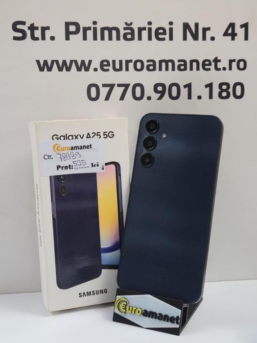 Telefon mobil Samsung Galaxy A25, Dual SIM, 6GB RAM, 128GB, 5G, -P-