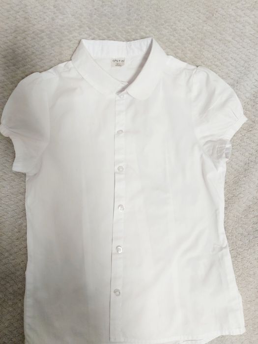 Рубашка для девочки 7-8 лет.Цена 1500