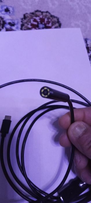 Эндоскоп кабельный, с фонариком