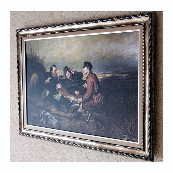 Ловци в почивка- продавам картина