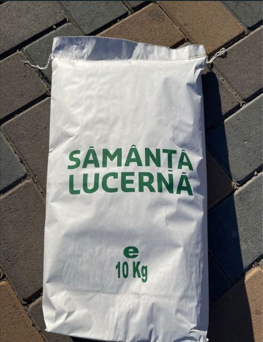 sămanta de lucerna tratata  la 15lei si 25lei selectata descuscutata