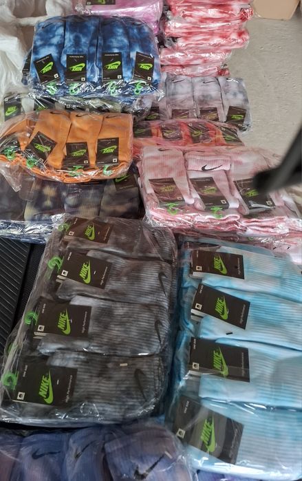 Шарени високи чорапи унисекс