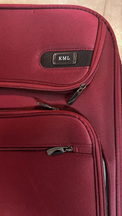 Куфар голям текстилен 70 / 50 / 35 с уширени