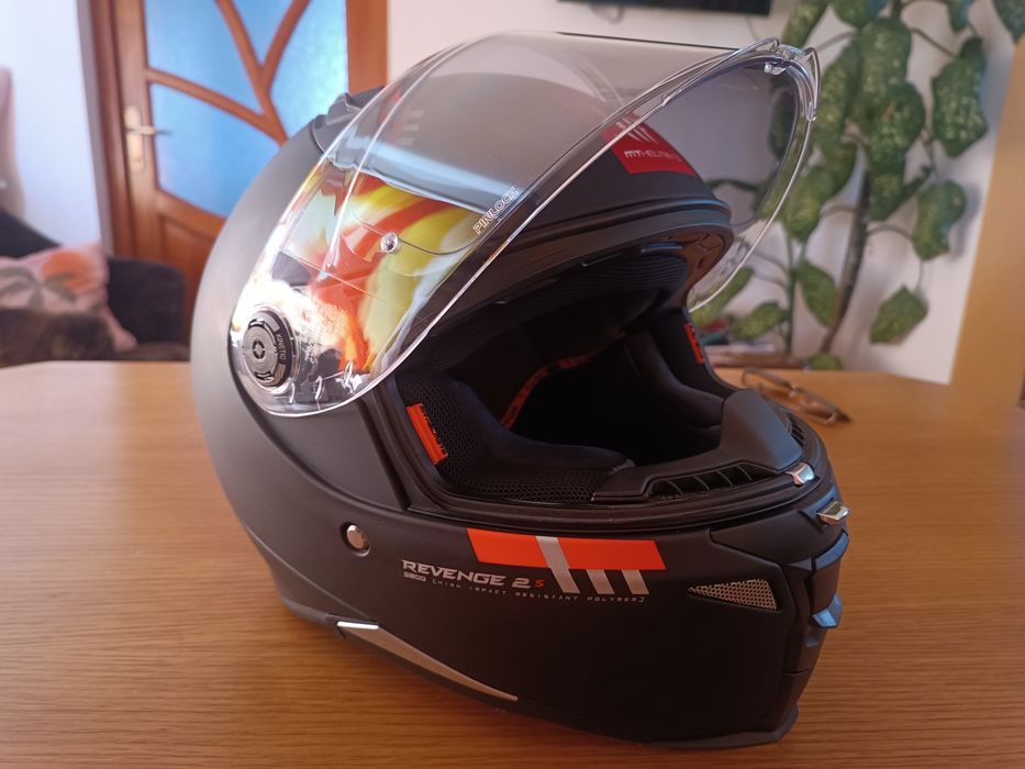 Cască MT Helmets Revenge 2 S + Pinlock fumuriu