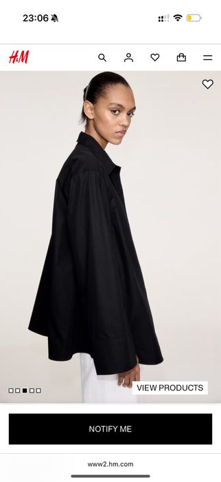 Новая рубашка HM selection, размер М