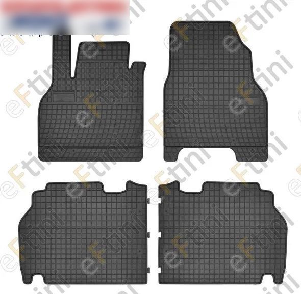 Автомобилни гумени стелки Frogum за Рено Канго / Renault Kangoo (2008