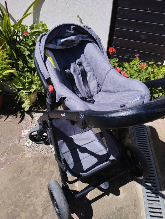 Бебешка количка 3в1 mybaby от Австрия (много запазена)