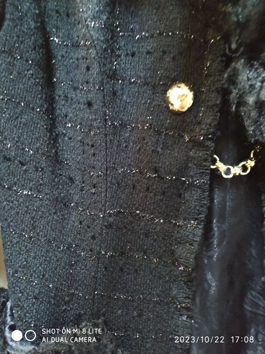 Твидовый пиджак новый