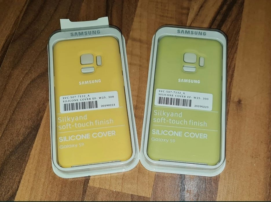 Husa silicon originala Samsung Silicone Cover Galaxy S9 G960