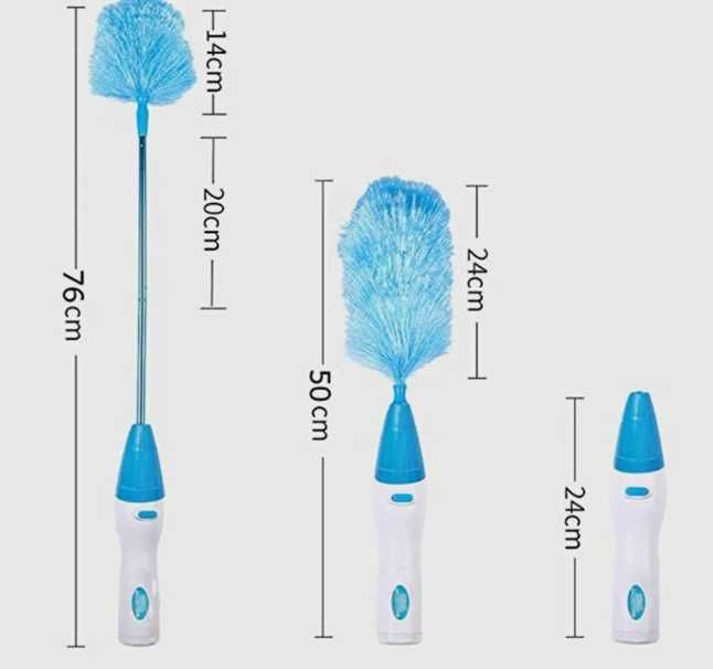 Вращающаяся щетка метелка для удаления пыли Spin Duster du40