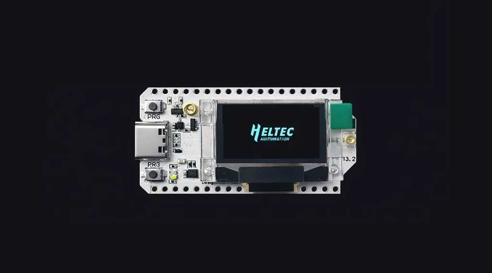 Meshnastic Heltec WiFi LoRa 32(V3). С OLED экраном и антеной