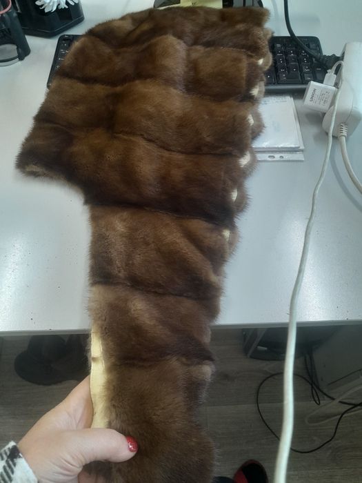 Норковые воротникий