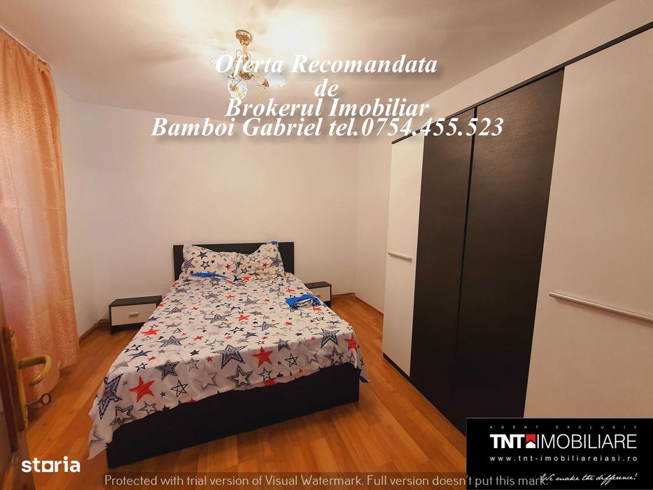 Casa single noua cu gradina si terasa de inchiriat zona Voinesti