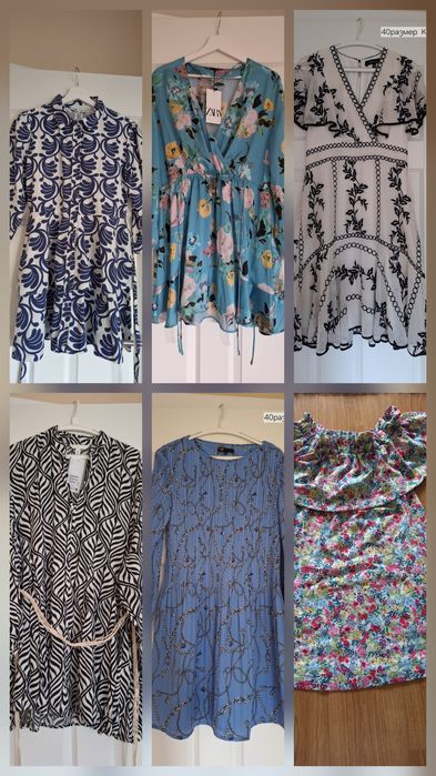 Рокли,блузи Massimo duti M,L,Zara,We