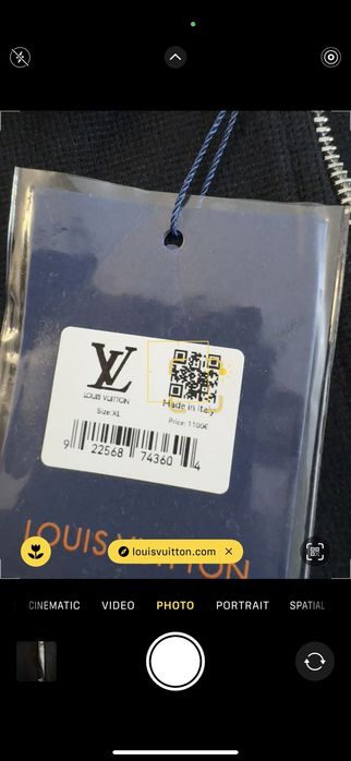 Louis Vuitton-Чисто ново мъжко автентично яке  ХЛ