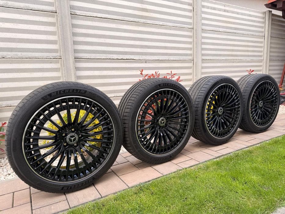 Vând jante Mercedes EQC W293 pe 21 originale Amg S class W223 E class W214