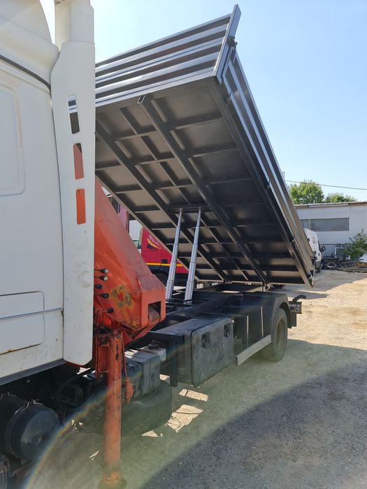 Bena basculabila trilateral orice tip sașiu orice tonaj montare macara