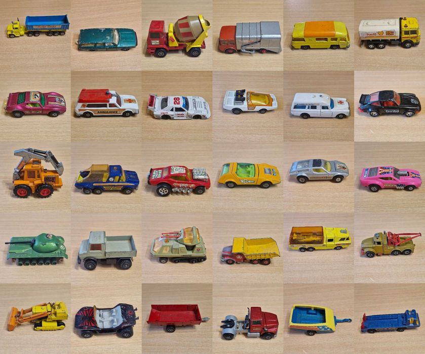 Machete mașinuțe Matchbox vintage