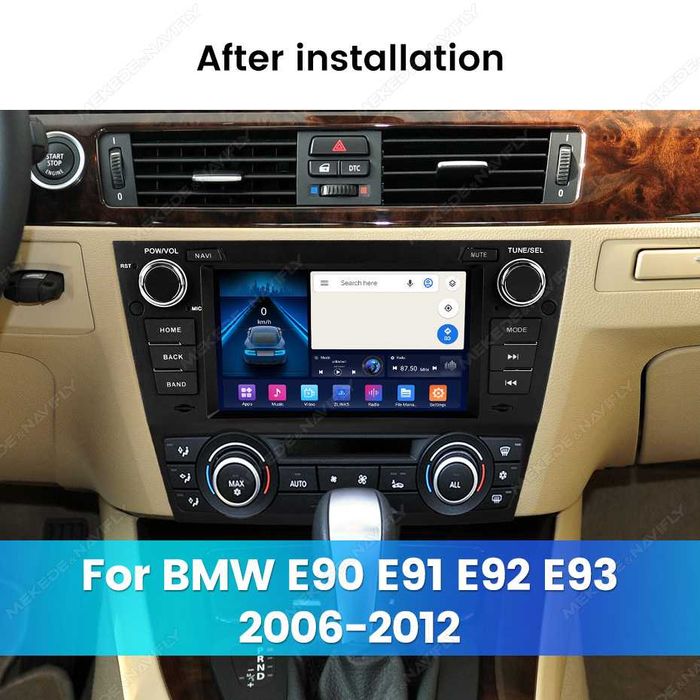 Android Мултимедия за BMW E90 E91 E92 E93 | 4G | CarPlay | GPS