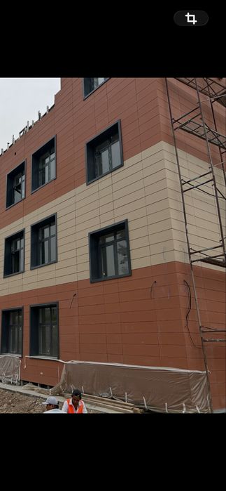 Фасадные плиты из терракоты