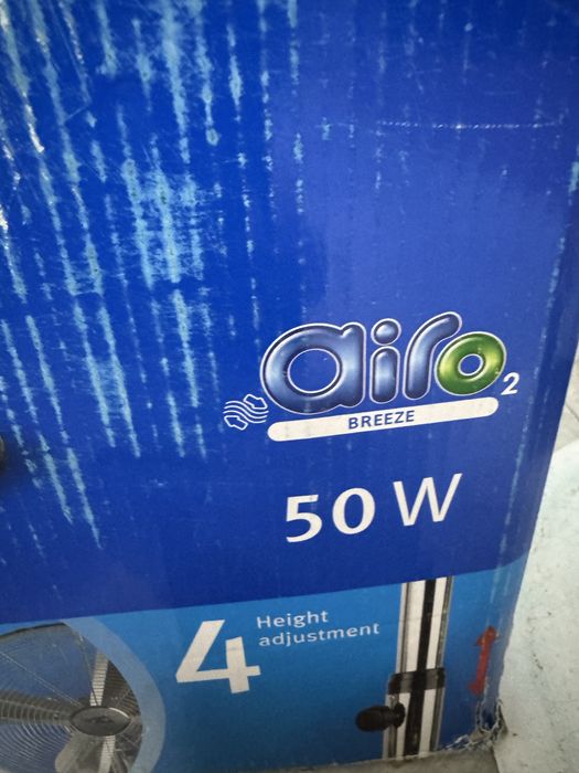 Вентилятор напольный, мощный