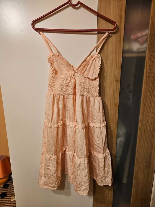 Rochie fete roz, H&M, marime 152