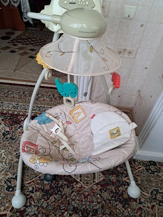 Animal Krackers детские электронные качели Fisher-Price