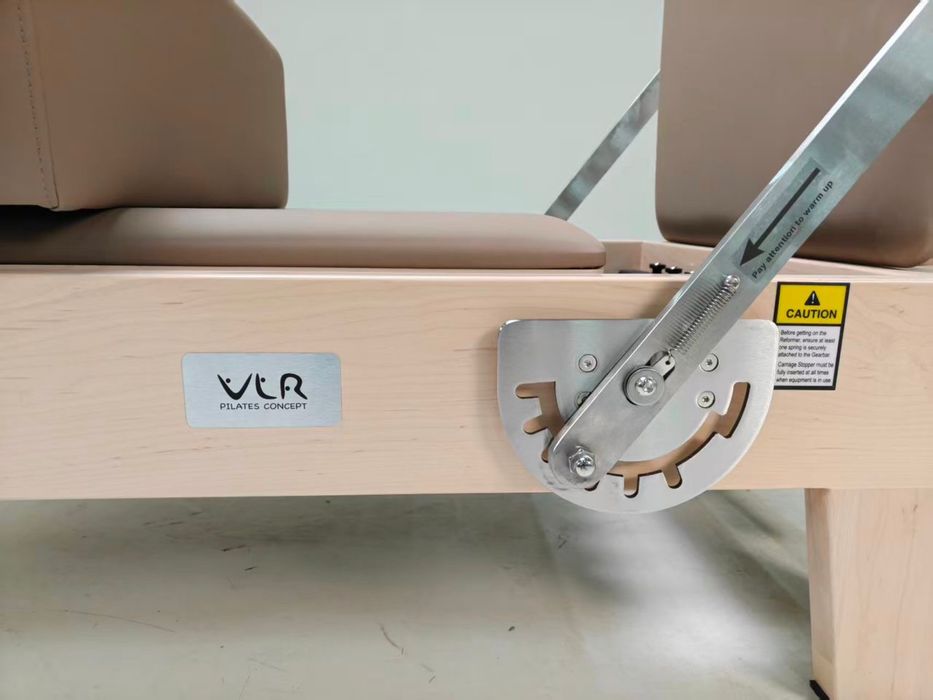 Aparat pilates reformer din lemn de artar (maple)