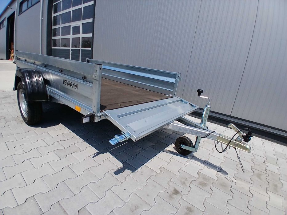 Remorcă basculabila 750kg - ZASLAW 235SU - 2.3 x 1.32 m
