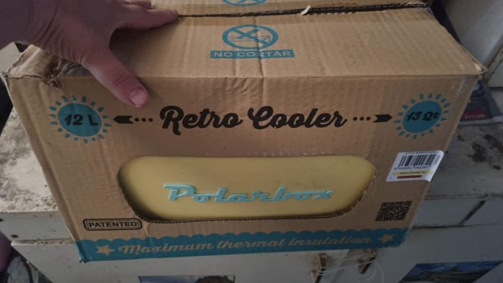 Retro cooler 12 litri