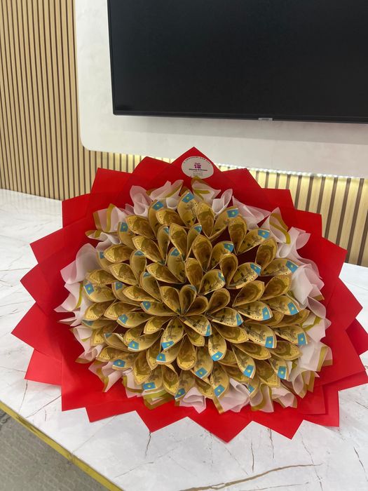 Денежный букет, ақша букет, букет