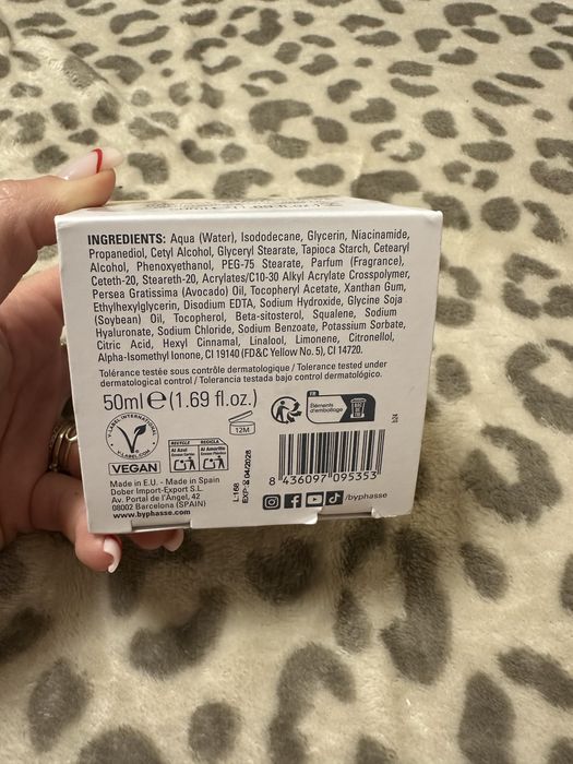 Crema cu niacinamide Byphasse