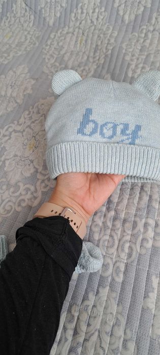 Комплект шапочка+пинетки Childrenplace