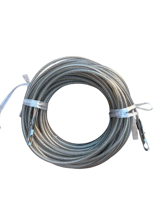 Cablu vamal 6mm, 15m sau 34m, cu capete metalice