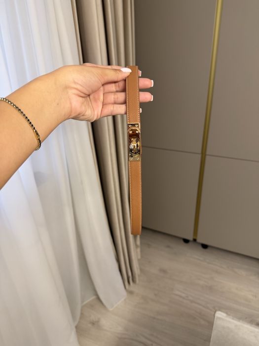 Curea hermes kelly piele naturala