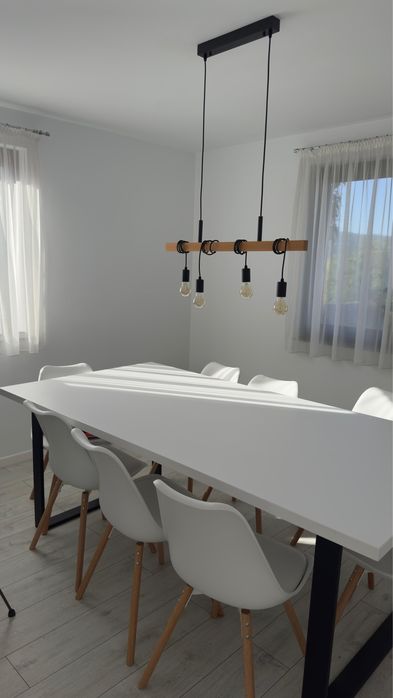 Masă dining room + scaune 10 persoane
