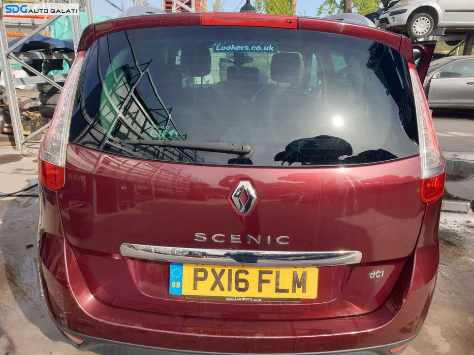 Hayon Haion Portbagaj Dezechipat cu Luneta Geam Sticla cu Inceput Rugina Renault Grand Scenic 3 2009 - 2016 Culoare TENNM [C8663]