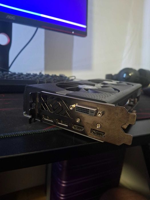 Placa Video RX 580 SAPPHIRE NITRO+ 8 GB