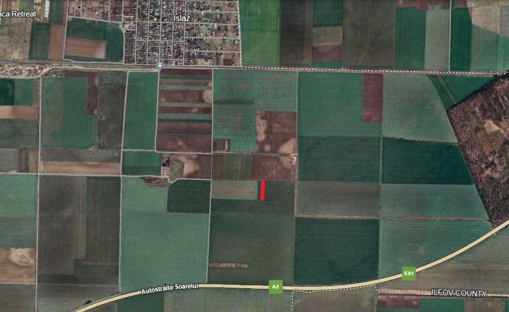 Teren extravilan 6032 mp - Autostrada Soarelui (A2) - Branesti, Islaz