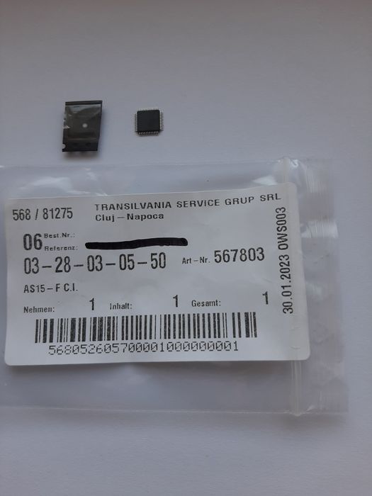 Circuit integrat AS15-F