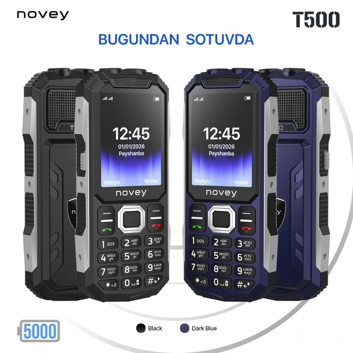 Novey T500 (Garantya 100%)(24/7 Aloqadamiz)