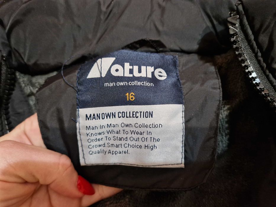 Мъжко черно, зимно яке