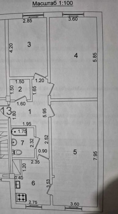 Юнусабад 17, 3/1/6 Новостройка кирпич Golden House 84м2
