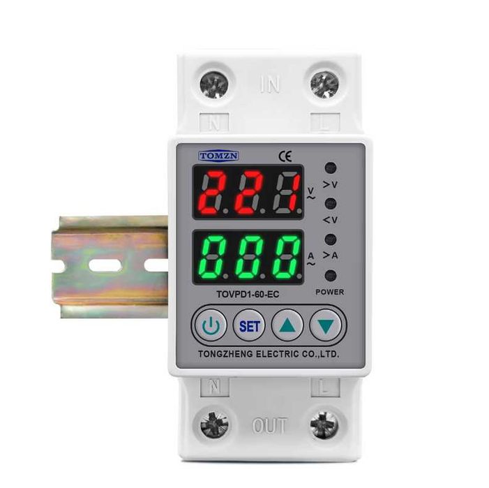 Устройство защиты от перенапряжения и пониженного напряжения 63А 230В