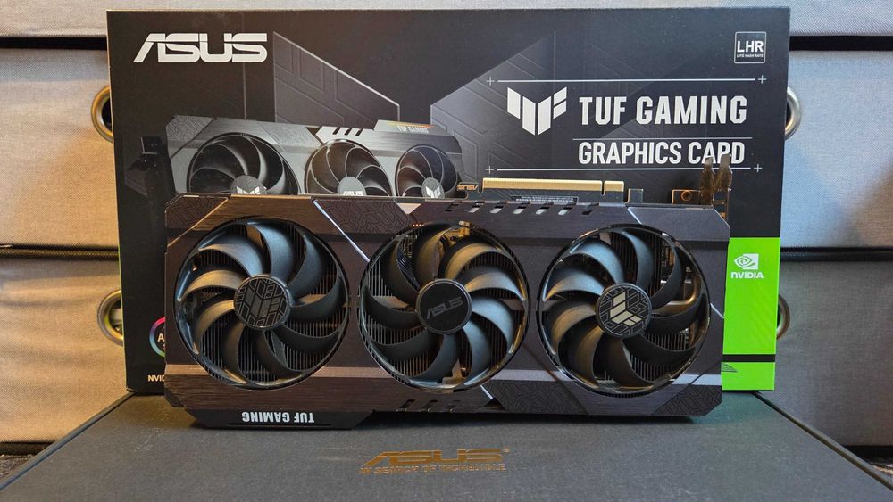 ASUS TUF Gaming NVIDIA RTX 3060 Ti 8GB GDDR6 - placa video gaming DLSS RTX